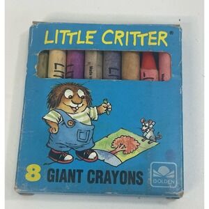 Vintage 1992 Little Critter Mercer Mayer  Giant Crayons